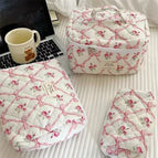 Pink bow / Large [handbag]