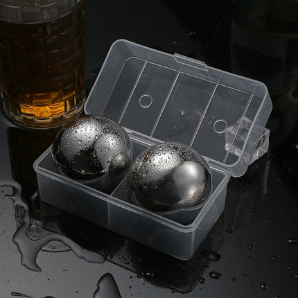 304 Stainless Steel Ice Cubes, Extra Large Ice Balls, Non-Melting Ice Cubes, Drinks, Whiskey, Ice Wine Stones, Ice Artifact Set
