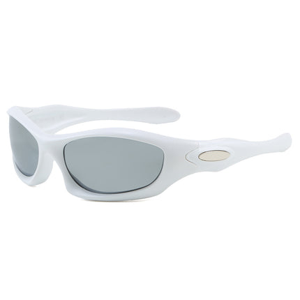 European and American Cross-Border Polarized Sunglasses for Men and Women Tr Retro Oval Frame Outdoor Cycling Driving Sunglasses Monster Dog
