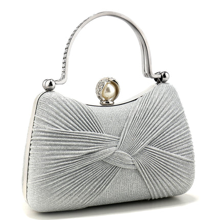 Cross-Border Popular Exquisite Evening Bags, Hand-Held, Fashionable and Versatile, Suitable for European and American Socialites, Elegant for Proms and Wedding Dresses