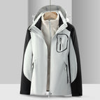 Female three-in-one ivory white / M