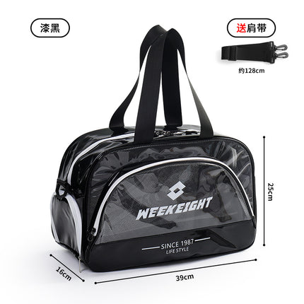 Swimming Bag Wash Bag Large Capacity Storage Cosmetic Bag Sports Fitness Crossbody Special Bag Dry and Wet Separation Beach Bag