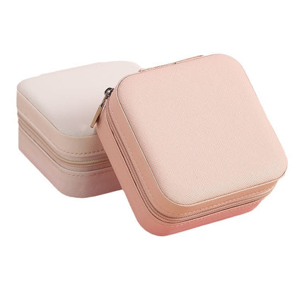 Jewelry Box earrings necklace ring packing box portable beauty storage box jewelry box factory wholesale
