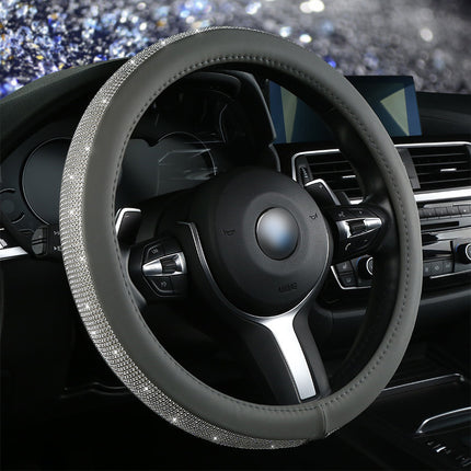 Hot drilling car steering wheel cover Diamond full diamond ladies cute steering wheel cover Amazon Four Seasons General wholesale