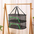 Black-(medium 2 layers 40*60cm)-multifunctional drying net