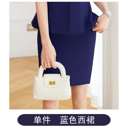 High-end Suit suit Women's Summer Thin Temperament Beauty Salon Front Desk Tooling Jacket Light Medical Beauty Jewelry Store Work Clothes