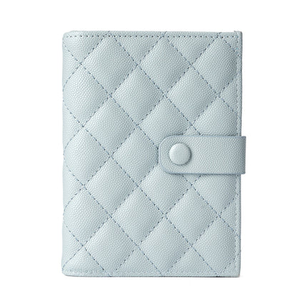Travel Passport Holder Storage Bag, Classy Small Fragrance Style, Can Hold Wallet, Card Holder, All-In-One Passport, Good-Looking Female Multi-Function