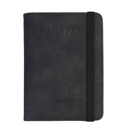 2025 Cross-border PU Leather Card Holder Passbook Holder Travelwallet Multi-function Certificate Bag Batch