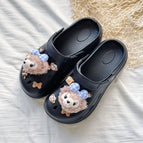 Black-(including shirley rose cartoon accessories) / 36-37
