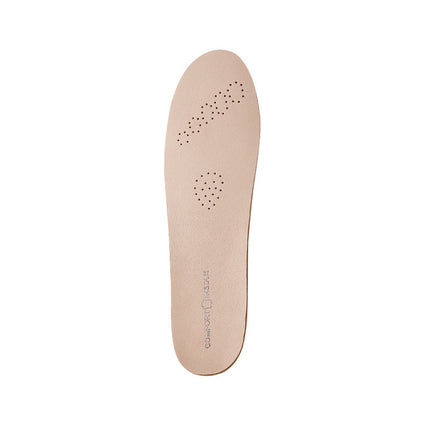 Deodorizing Cowhide Latex Insoles, Ultra-Soft Genuine Leather Men's and Women's Long-Standing Sports Shock-Absorbing Insoles, Sweat-Absorbent, Deodorant and Breathable