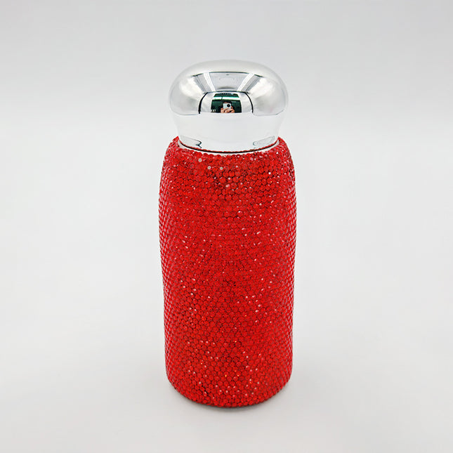 Internet Celebrity Diamond-encrusted Water Cup, Direct Drinking Water Cup, Insulated Large Water Bottle, Stainless Steel Thermos Cup, Large Capacity Manufacturer Wholesale