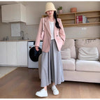 Light gray-[thin style-with pockets] / S