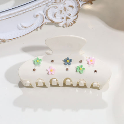 Cross-Border Fashion Sweet Flower Bow Clip Creative Little Fish Devil's Eye Shark Clip Hair Claw Hair Accessories Wholesale