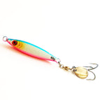 40g / Blue and pink mesh pattern full luminous + vmc sequin hook