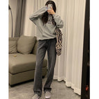 Black gray / S