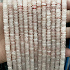 2x6mm (about 150 pieces) / Rose quartz l