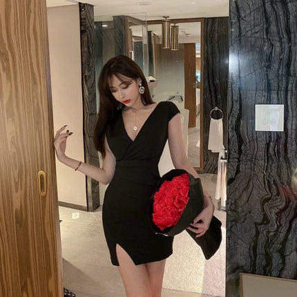 Night store sexy short massage dress night women's work clothes sauna foot bath technician work clothes women