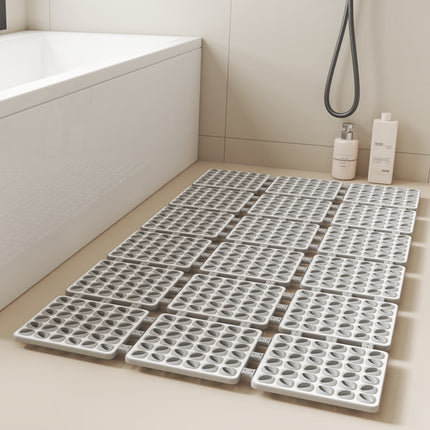 Bathroom Anti-slip Mat Shower Room Bathroom Anti-fall Mat Bathroom Toilet Waterproof Hollow Mat