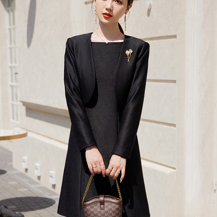 Suit dress Women's Spring and Autumn New plus size two-piece suit high-grade temperament formal occasion professional suit suit skirt