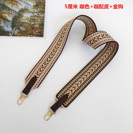 Canvas Bag Strap Accessories Crossbody Bag Strap Accessories Strap Crossbody Wide Extended Backpack Strap Pu Leather Woven Replacement Strap