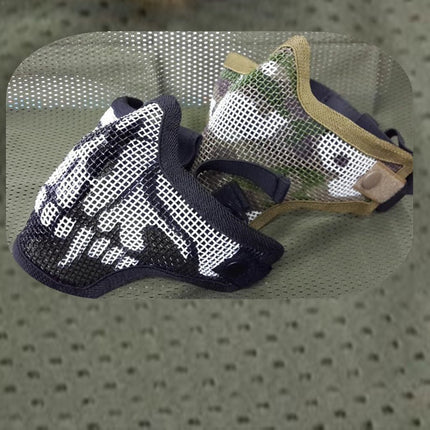 Tmc Second Generation Breathable Mouthguard Tactical Camouflage Iron Mesh Steel Wire V1 Protective Mask Mask Factory Direct Sale