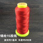 Red / Nylon 15 strands 200 m