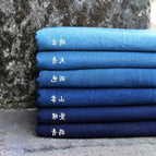 150cm thick cotton azure (1.0m price)