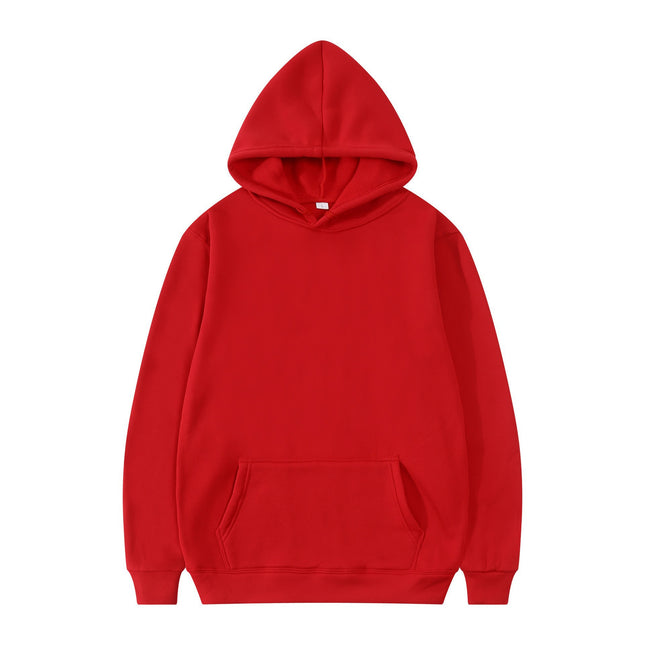 Foreign Trade Cross-Border Amazon Aliexpress Velvet Top Hoodie Long-Sleeved Black Sweatshirt Hoodies Wholesale Delivery