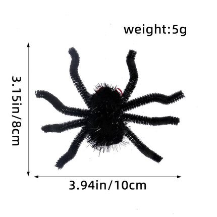 Cross-border Halloween Spider Hairpin Ghost Festival Children's Adult Party Decoration Props Funny Spider Clip Hair Accessories