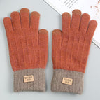 Vertical gloves-orange