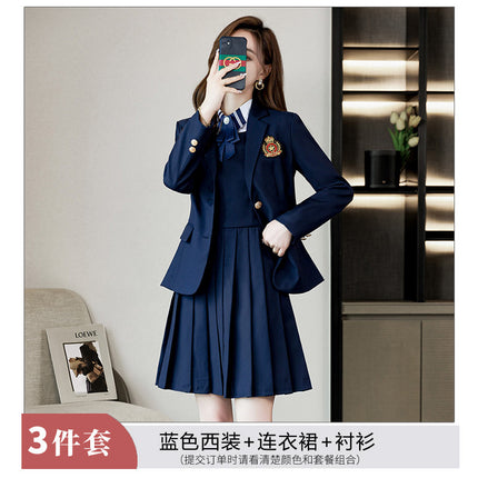 Autumn and Winter Kindergarten Teachers' Garden Clothes Work Clothes College Style Professional Suit dress suit Kindergarten Teachers' Administrative Clothing