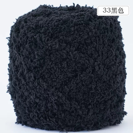 3 strands of coral fleece baby scarf coarse wool hand woven towel line baby sweater in stock wholesale