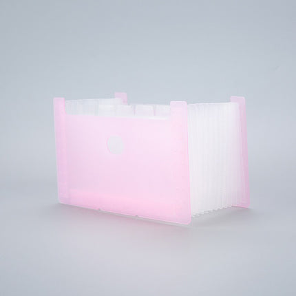 New 13-grid bill storage folder material storage bag multi-layer self-built index attribute folder desktop vertical bag