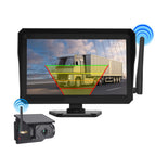 10.1inch car wireless display all the way bsd algorithm + 1 solar magnetic camera reversing image