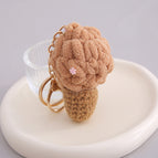 Brown ice cream