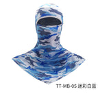 Tt-mb-05 camouflage white and blue / One size fits all