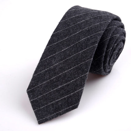 Korean Style Groom Best Man Casual Fashion Tie Groom Tie Men's Business Cotton Tie Men's Printed Tie