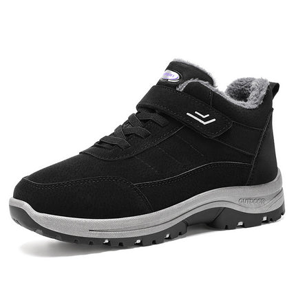 Cotton Shoes 2026 Winter New Model Elderly Hiking Sole Dad Shoes Wholesale Dropshipping Cotton Boots Cross-Border Casual Snow Boots
