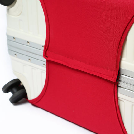 Milk Silk Suitcase Protective Cover Thickeneded Elastic Trolley Suitcase Suitcase Dustproof Elastic Cover Pure Color Simple