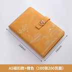 Vibrant Orange-Single Book / A5
