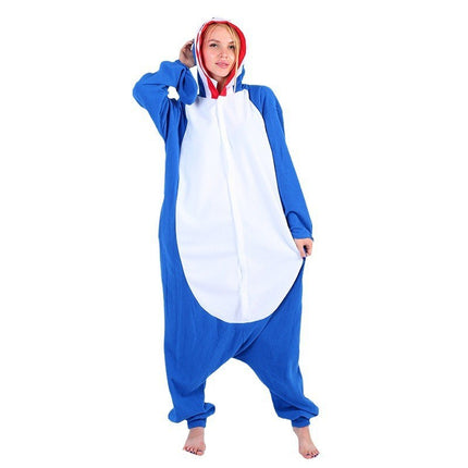 Mixed batch autumn and winter flannel adult cartoon conjoined animal pajamas cheese cat home clothes thick toilet wholesale