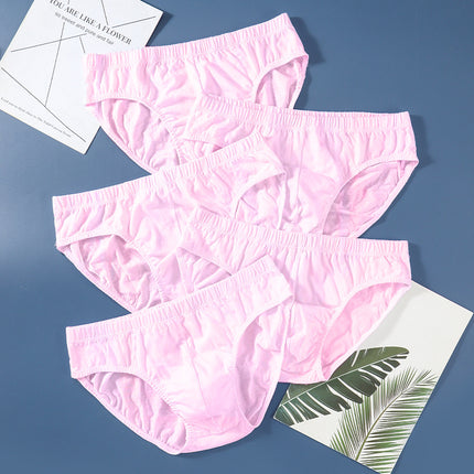 100% cotton men's underwear men's young and middle-aged shorts head loose breathable plus size fat guy triangle shorts