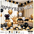 JT-SR01-1 gold black silver crown suit [paper card packaging] [dispensing and ribbon]]
