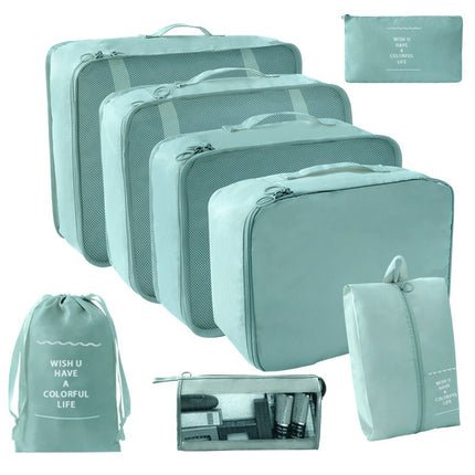Travel Storage suit Seven-Piece Set of Partition Storage and Arrangement for Home Travel Portable Expansion and Decreposition Travel