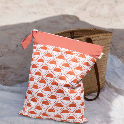 Cozy Natural Series Travel Seaside Vacation Yoga Swimming Storage Bag Dry and Wet Separation Waterproof Bag Wetbag