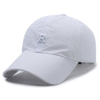 Embroidered r letter-white / Adjustable 56-65