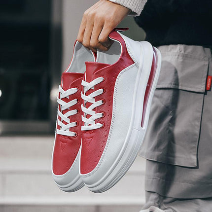 Four Seasons Couple Trendy Shoes, Student Color Matching White Shoes, Versatile Sports and Casual Shoes, Youth Sneakers, Spliced Shoes
