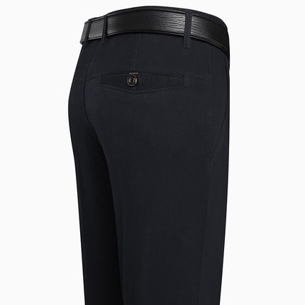 Summer Men's Spring Thin Casual Pants Men's Middle-aged Dad Loose Straight Pants Business Fashion Cotton Pants Men's Pants