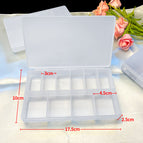 Upgraded Transparent Box 10 Cpartments