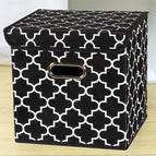 Black lantern with cover (new style) / Large size (28*28*28cm)